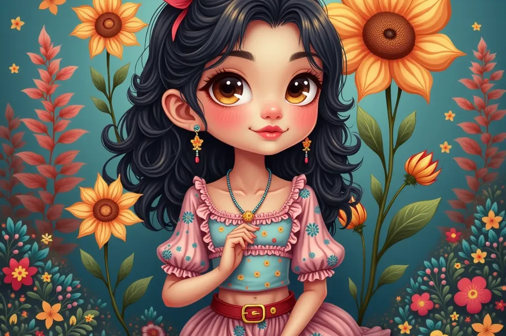 Silhouette humaine en équilibre entre racines terrestres et branches célestes dans une forêt mystique