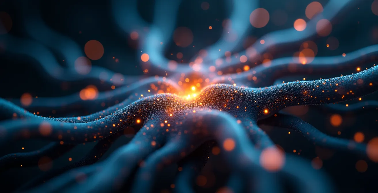 Représentation métaphorique du conflit entre logique et émotions dans le cerveau